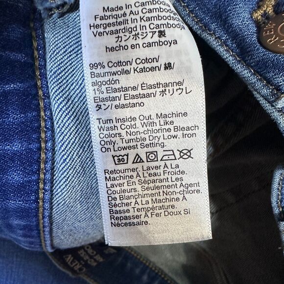 J. Crew Mid-Rise Flare Crop Med Wash Women's Jeans Size 30 - Picture 7 of 9